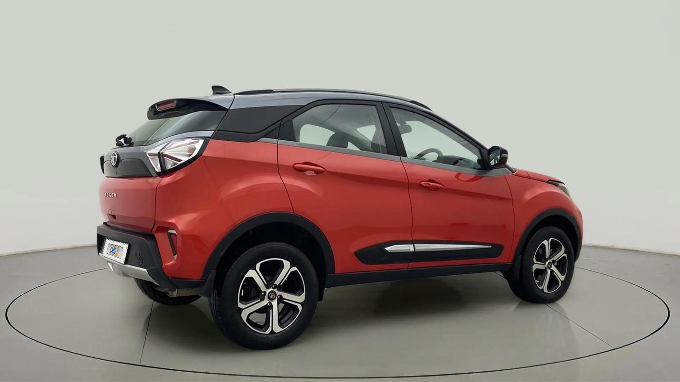 2021 Tata NEXON XZA PLUS PETROL, Petrol, Automatic, 6,845 km, Right Back Diagonal