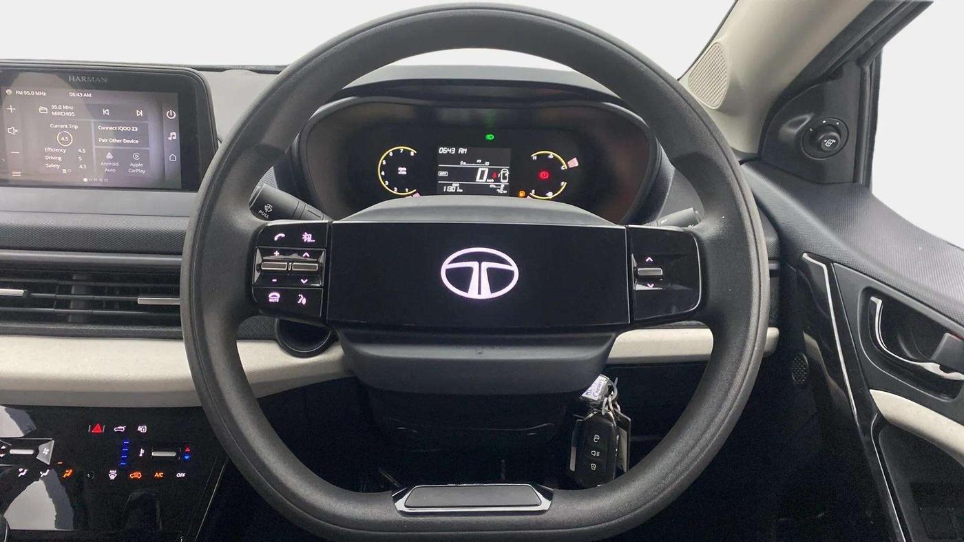 2023 Tata NEXON PURE 1.2 PETROL, Petrol, Manual, 11,301 km, Steering Wheel Close Up