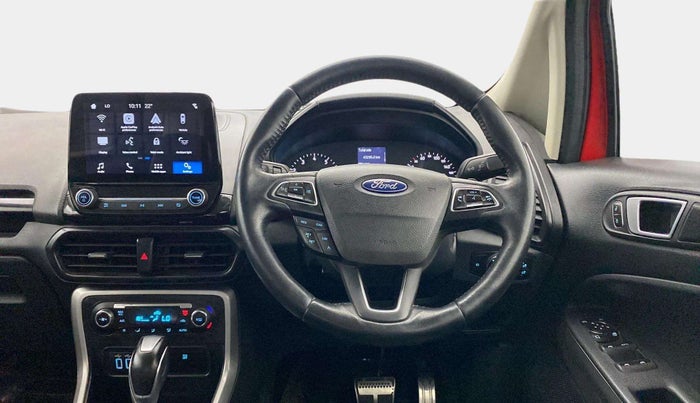 2018 Ford Ecosport TITANIUM + 1.5L PETROL AT, Petrol, Automatic, 43,338 km, Steering Wheel Close Up