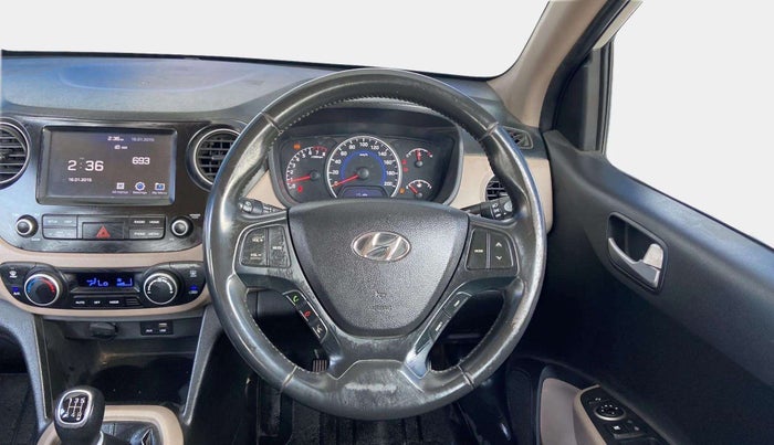 2018 Hyundai Grand i10 ASTA 1.2 KAPPA VTVT, Petrol, Manual, 72,036 km, Steering Wheel Close Up