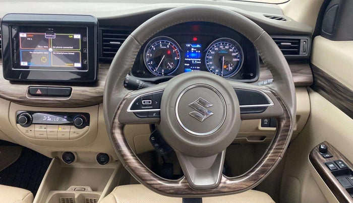 2019 Maruti Ertiga ZXI+ SHVS, Petrol, Manual, 21,740 km, Steering Wheel Close Up