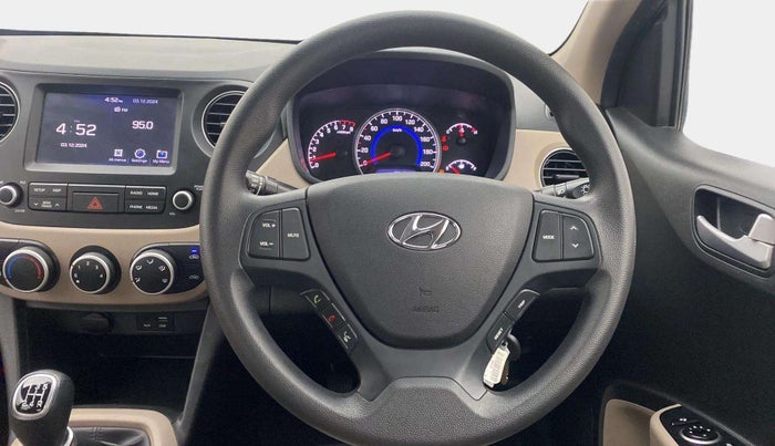 2019 Hyundai Grand i10 SPORTZ 1.2 KAPPA VTVT, Petrol, Manual, 28,443 km, Steering Wheel Close Up