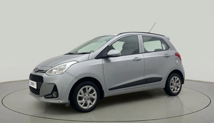 2019 Hyundai Grand i10 SPORTZ 1.2 KAPPA VTVT, Petrol, Manual, 28,443 km, Left Front Diagonal