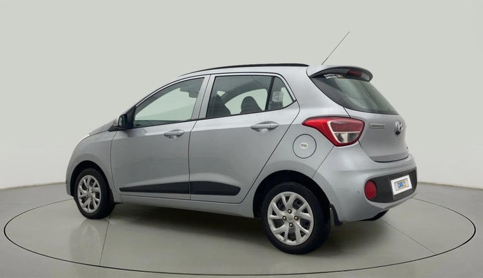 2019 Hyundai Grand i10 SPORTZ 1.2 KAPPA VTVT, Petrol, Manual, 28,443 km, Left Back Diagonal