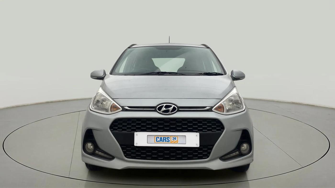 2019 Hyundai Grand i10 SPORTZ 1.2 KAPPA VTVT, Petrol, Manual, 28,443 km, Front