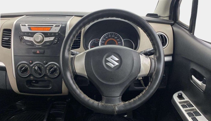 2015 Maruti Wagon R 1.0 VXI, Petrol, Manual, 68,765 km, Steering Wheel Close Up