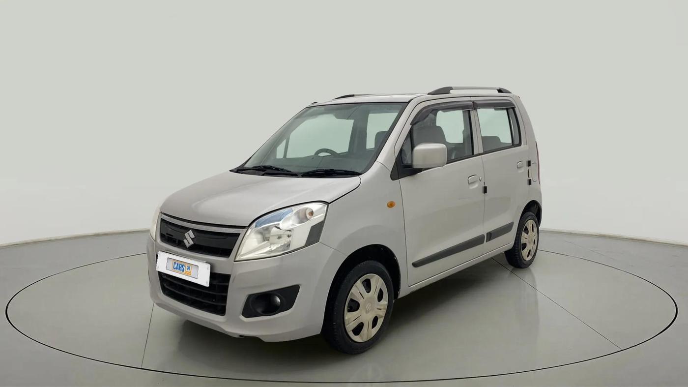 2015 Maruti Wagon R 1.0 VXI, Petrol, Manual, 68,765 km, Left Front Diagonal
