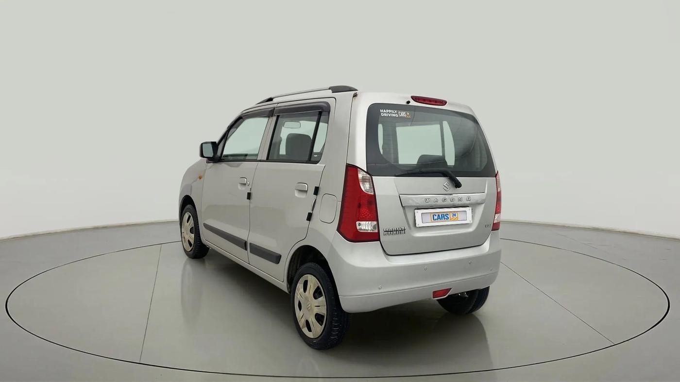 2015 Maruti Wagon R 1.0 VXI, Petrol, Manual, 68,765 km, Left Back Diagonal