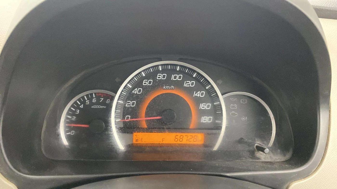 2015 Maruti Wagon R 1.0 VXI, Petrol, Manual, 68,765 km, Odometer Image