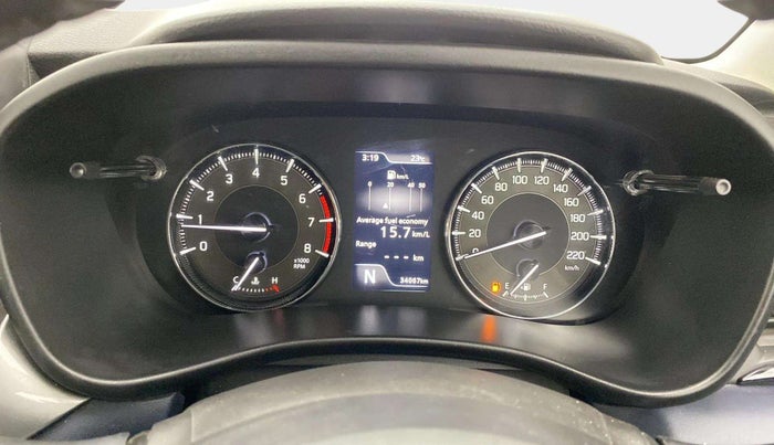 2022 Maruti Baleno ZETA 1.2 AGS, Petrol, Automatic, 34,106 km, Odometer Image