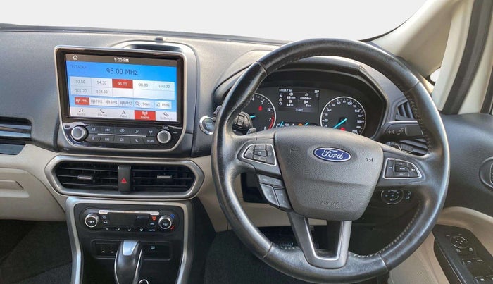 2020 Ford Ecosport TITANIUM + 1.5L PETROL AT, Petrol, Automatic, 51,256 km, Steering Wheel Close Up