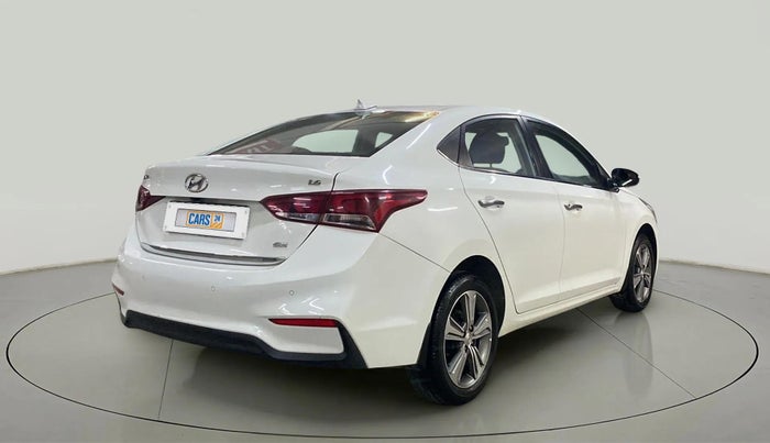 2019 Hyundai Verna 1.6 VTVT SX, Petrol, Manual, 54,250 km, Right Back Diagonal