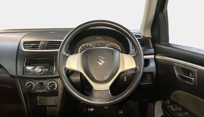 2014 Maruti Swift VXI, Petrol, Manual, 73,798 km, Steering Wheel Close Up