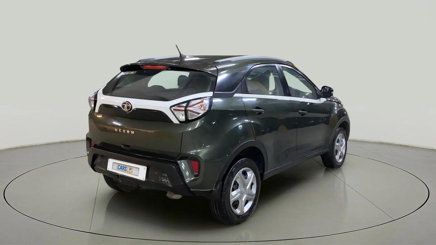 2021 Tata NEXON XM SUNROOF PETROL, Petrol, Manual, 39,498 km, Right Back Diagonal