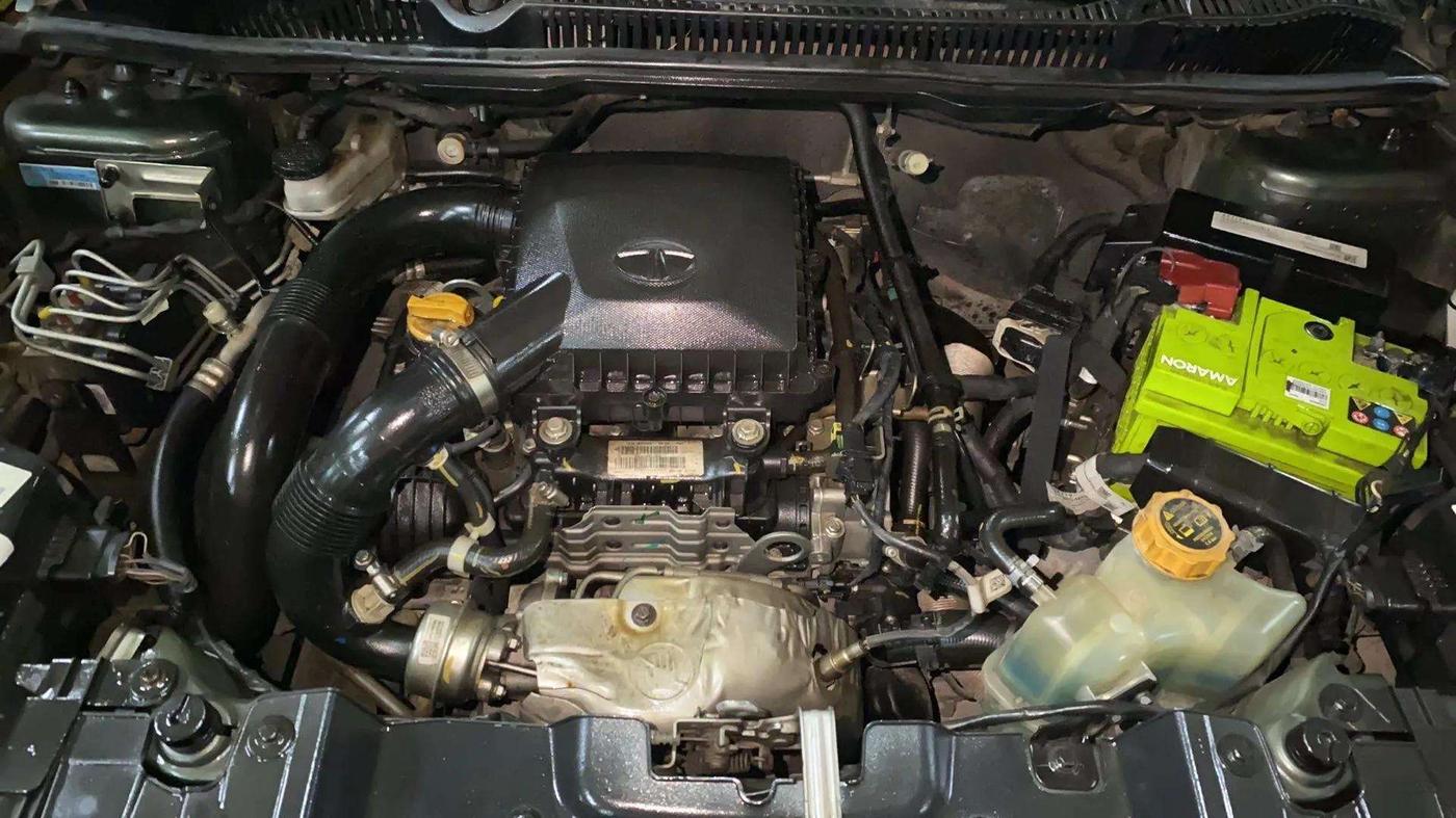 2021 Tata NEXON XM SUNROOF PETROL, Petrol, Manual, 39,498 km, Open Bonet