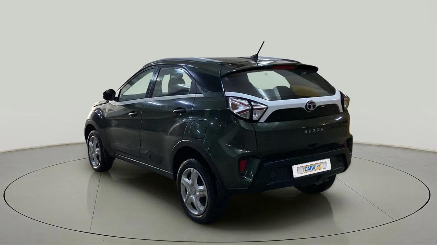 2021 Tata NEXON XM SUNROOF PETROL, Petrol, Manual, 39,498 km, Left Back Diagonal
