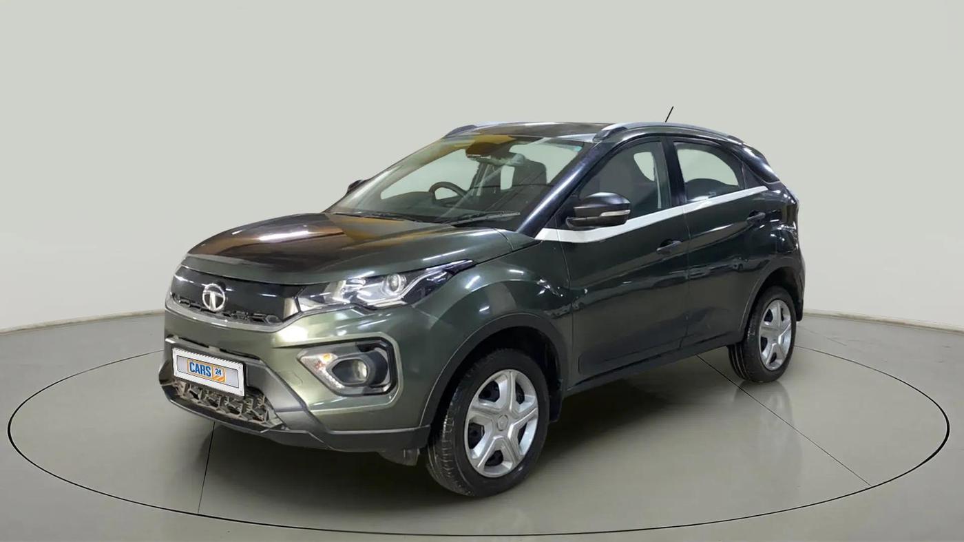 2021 Tata NEXON XM SUNROOF PETROL, Petrol, Manual, 39,498 km, Left Front Diagonal