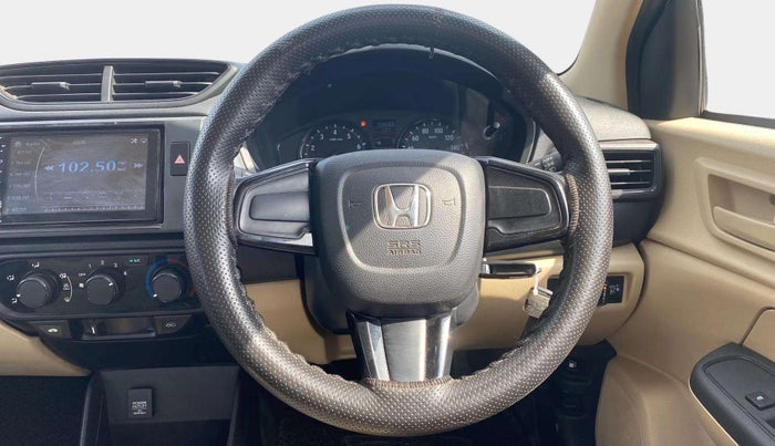 2019 Honda Amaze 1.2L I-VTEC E, CNG, Manual, 38,057 km, Steering Wheel Close Up