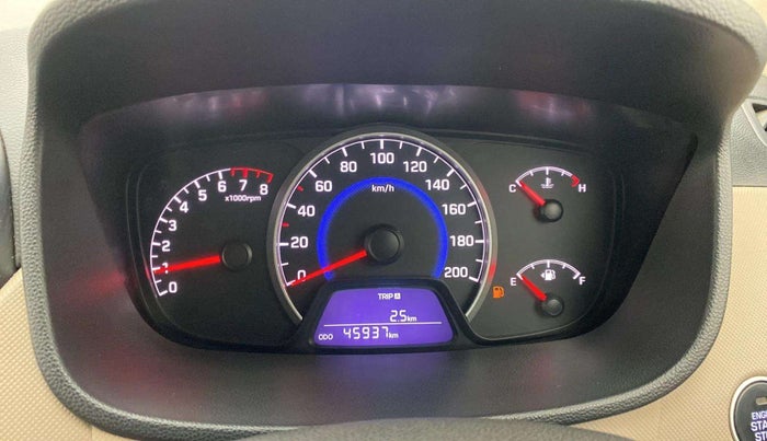 2016 Hyundai Grand i10 ASTA (O) 1.2 KAPPA VTVT, Petrol, Manual, 45,947 km, Odometer Image