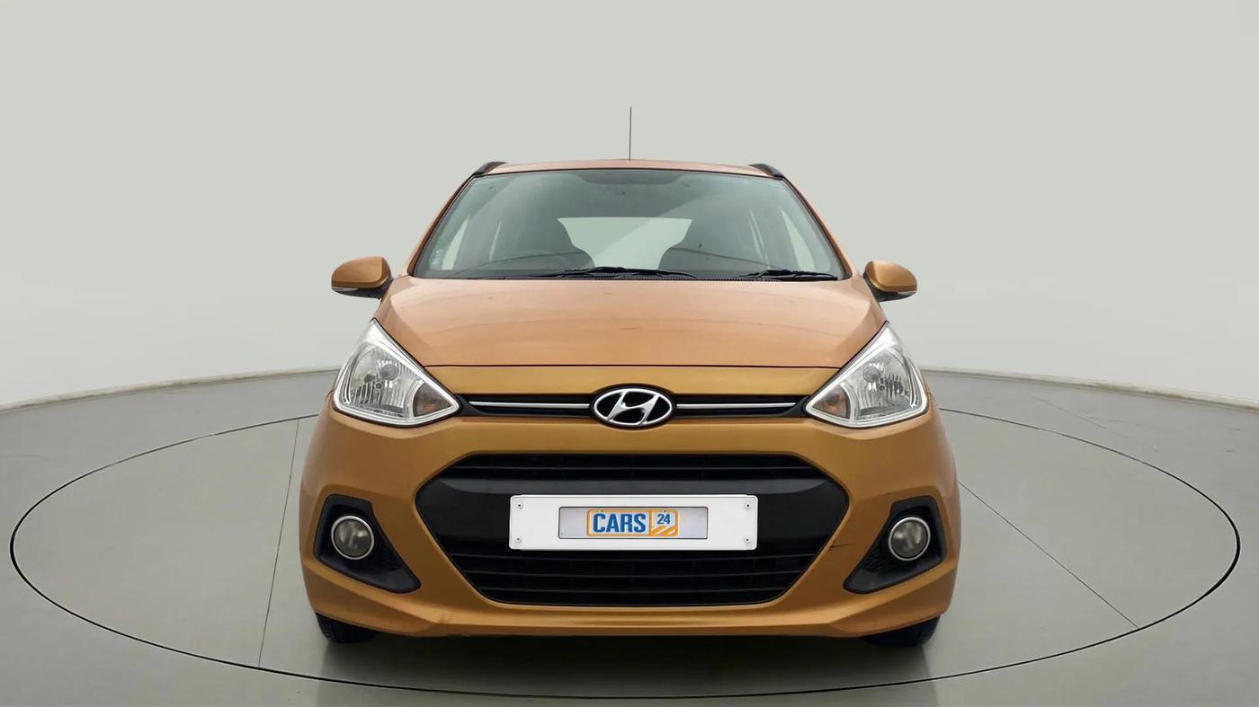 2016 Hyundai Grand i10 ASTA (O) 1.2 KAPPA VTVT, Petrol, Manual, 45,947 km, Front