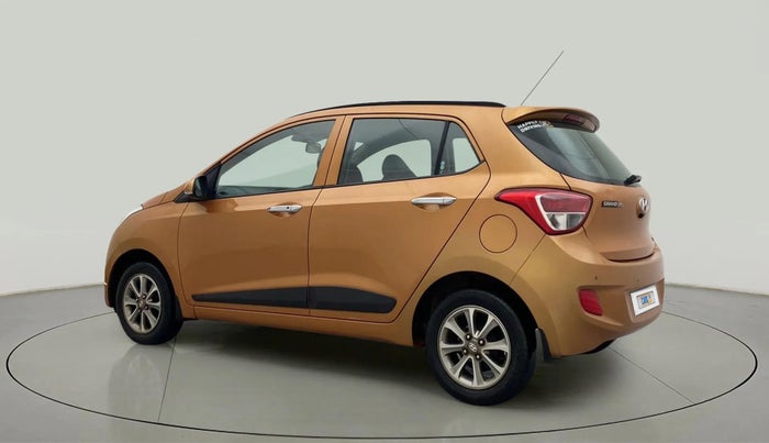 2016 Hyundai Grand i10 ASTA (O) 1.2 KAPPA VTVT, Petrol, Manual, 45,947 km, Left Back Diagonal