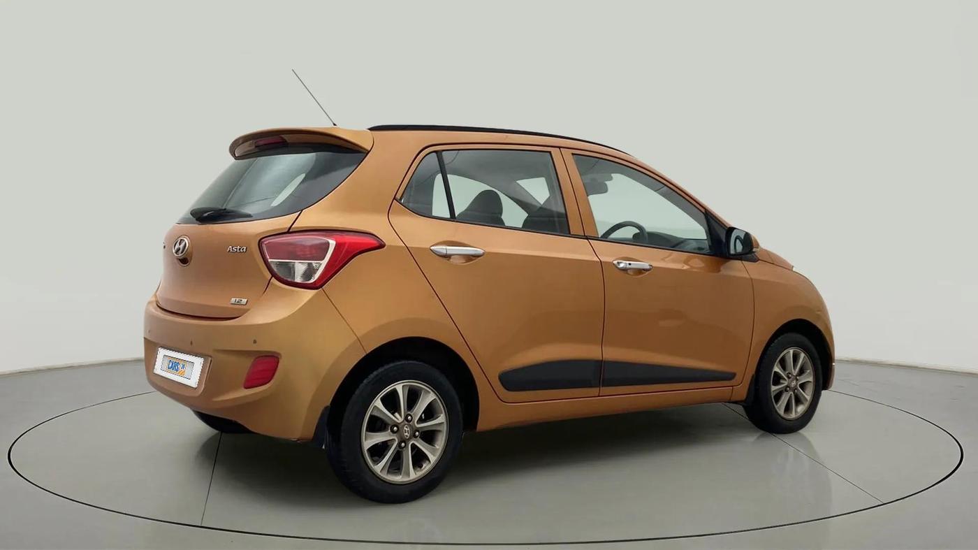 2016 Hyundai Grand i10 ASTA (O) 1.2 KAPPA VTVT, Petrol, Manual, 45,947 km, Right Back Diagonal
