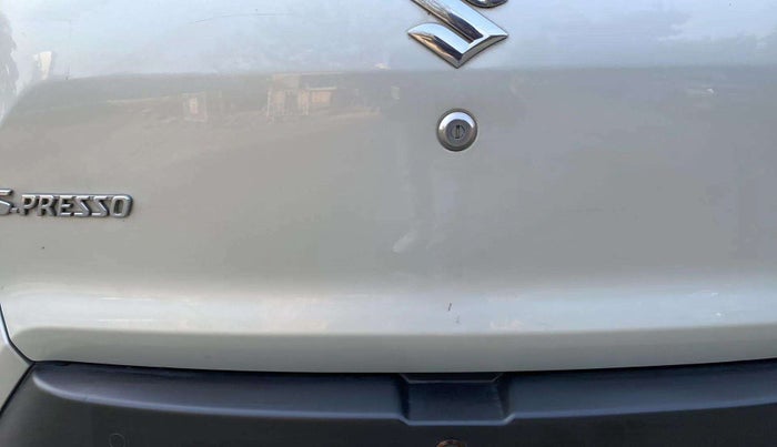 2021 Maruti S PRESSO VXI+, Petrol, Manual, 39,524 km, Dicky (Boot door) - Slightly dented