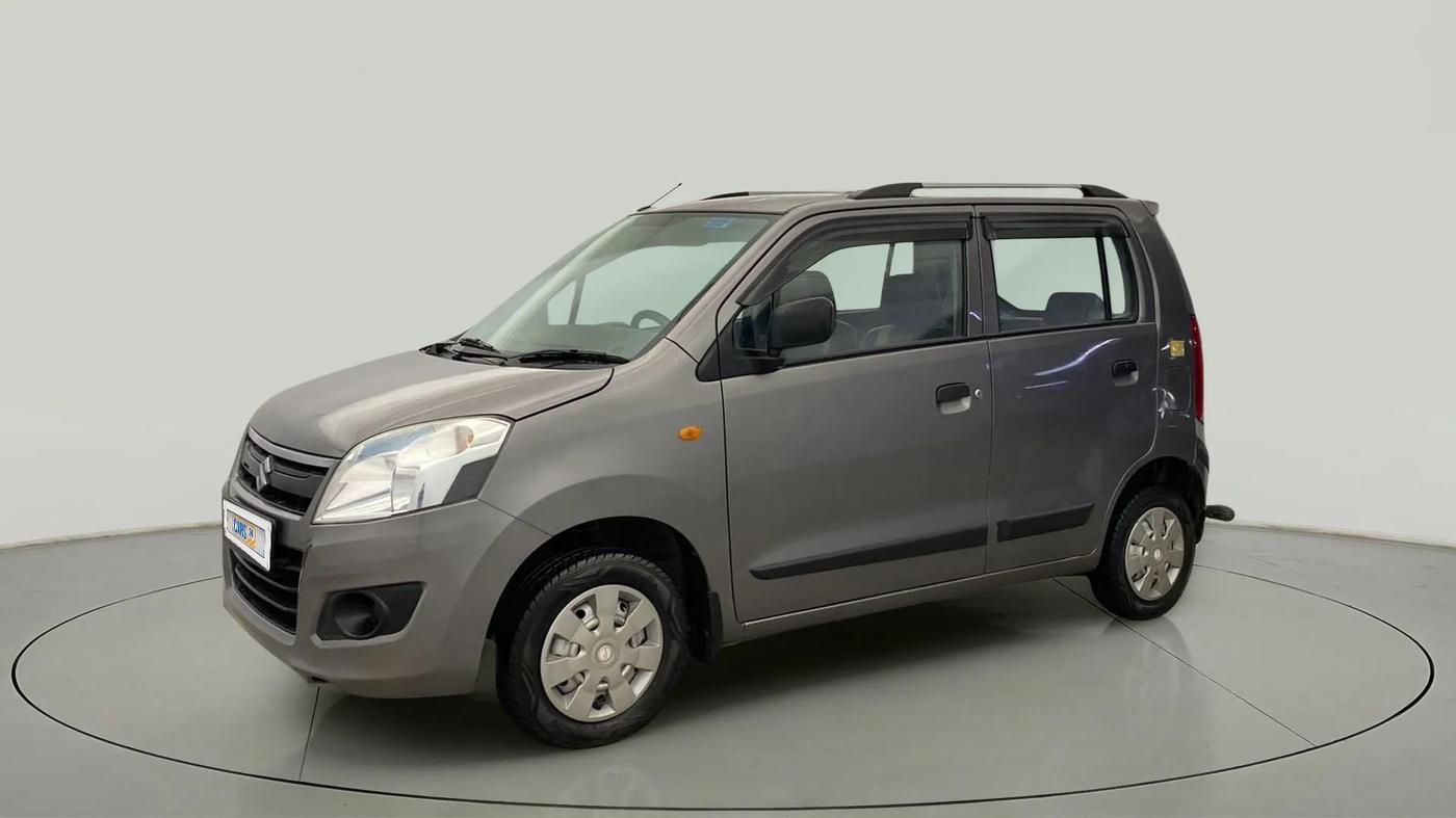 2018 Maruti Wagon R 1.0 LXI CNG, CNG, Manual, 56,723 km, Left Front Diagonal
