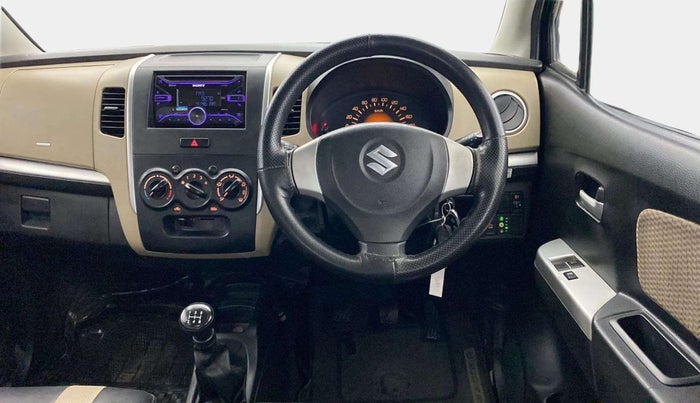 2018 Maruti Wagon R 1.0 LXI CNG, CNG, Manual, 56,723 km, Steering Wheel Close Up