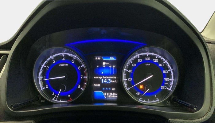 2017 Maruti Baleno ALPHA PETROL 1.2, Petrol, Manual, 55,635 km, Odometer Image