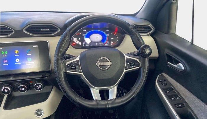 2021 Nissan MAGNITE XV TURBO CVT, Petrol, Automatic, 58,812 km, Steering Wheel Close Up