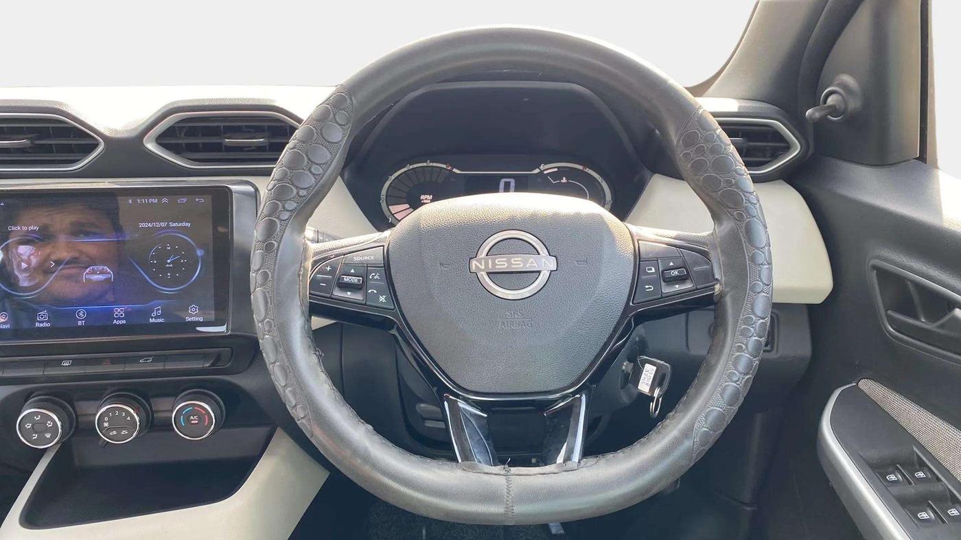 2021 Nissan MAGNITE XE, Petrol, Manual, 22,988 km, Steering Wheel Close Up