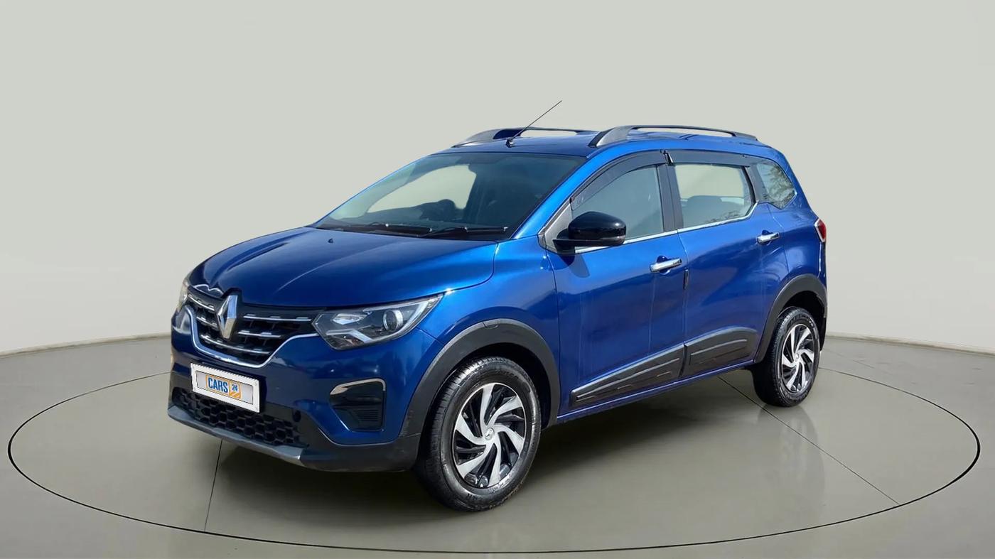 2022 Renault TRIBER RXZ AMT, Petrol, Automatic, 56,752 km, Left Front Diagonal