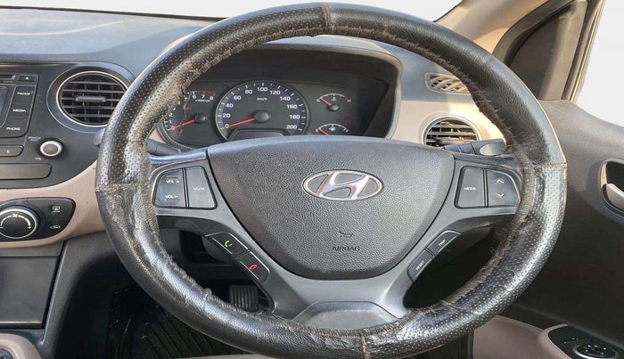 2014 Hyundai Xcent SX 1.2, Petrol, Manual, 97,974 km, Steering Wheel Close Up