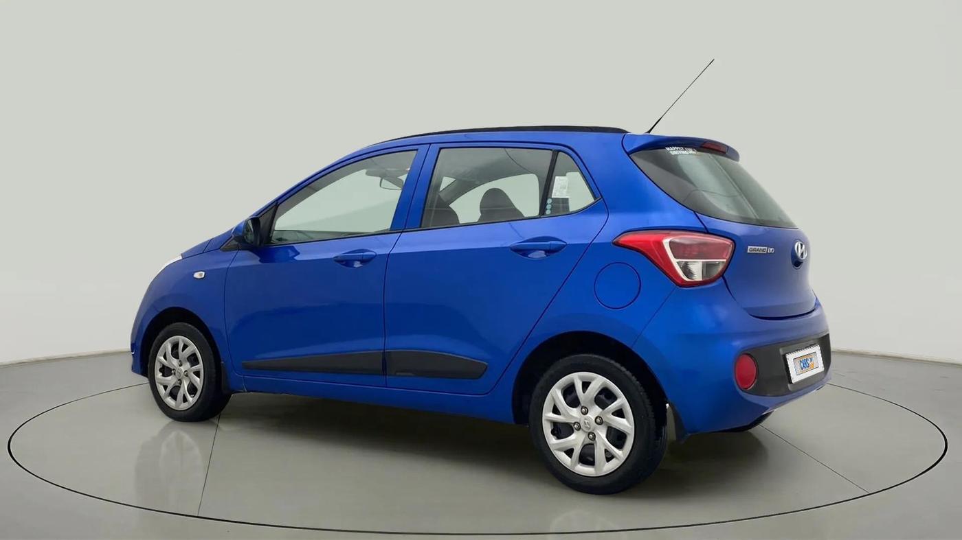 2018 Hyundai Grand i10 MAGNA AT 1.2 KAPPA VTVT, Petrol, Automatic, 37,750 km, Left Back Diagonal