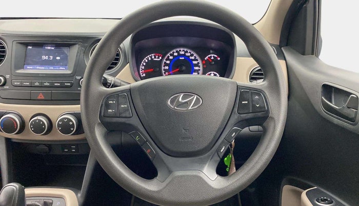 2018 Hyundai Grand i10 MAGNA AT 1.2 KAPPA VTVT, Petrol, Automatic, 37,750 km, Steering Wheel Close Up