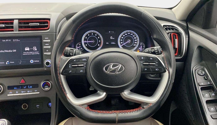 2022 Hyundai Creta S PLUS KNIGHT 1.5 PETROL, Petrol, Manual, 21,644 km, Steering Wheel Close Up