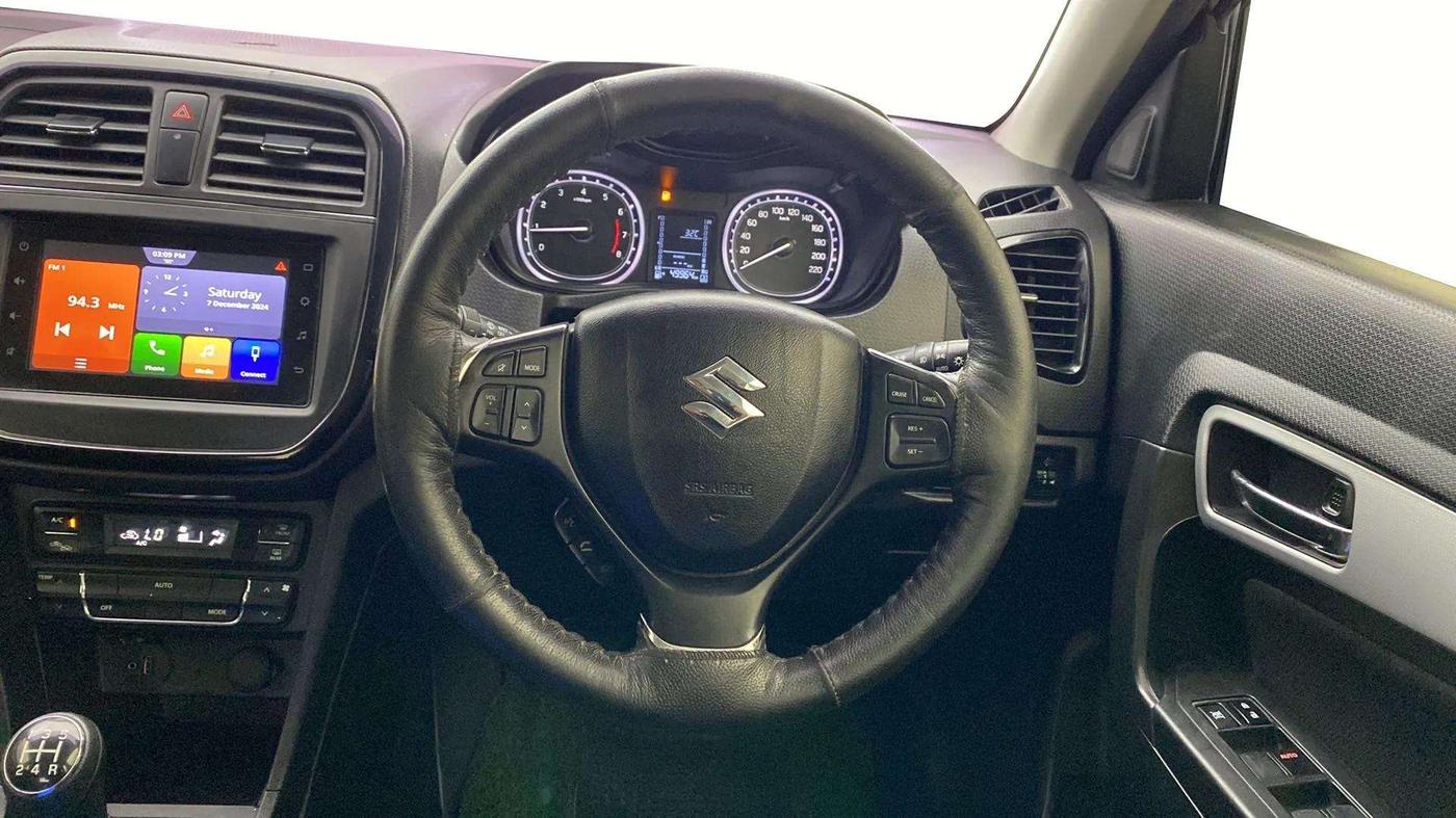 2020 Maruti Vitara Brezza ZXI PLUS, Petrol, Manual, 50,141 km, Steering Wheel Close Up