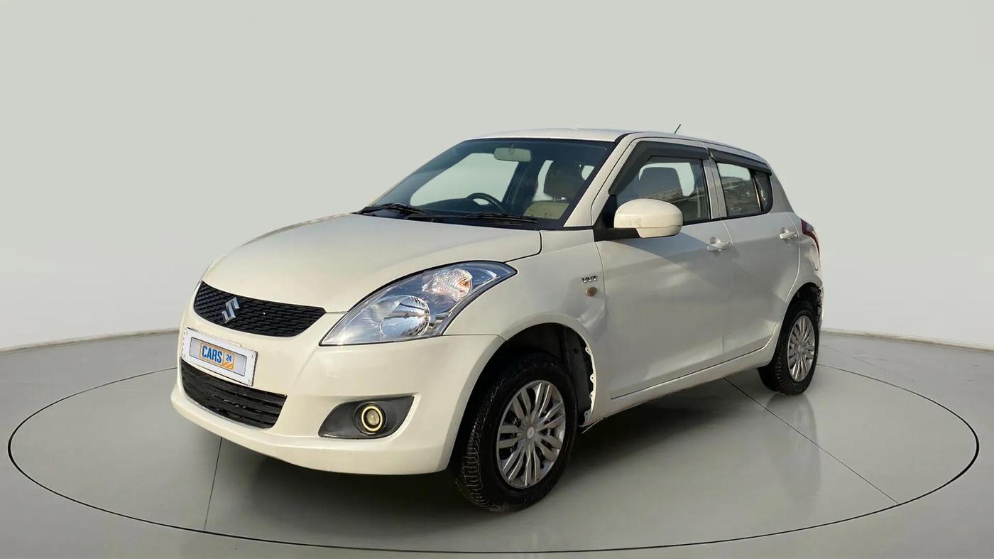 2013 Maruti Swift LXI, Petrol, Manual, 70,651 km, Left Front Diagonal