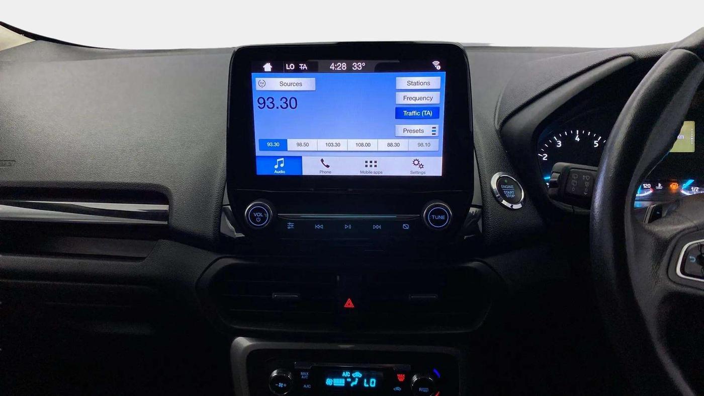 2017 Ford Ecosport TITANIUM + 1.5L PETROL AT, Petrol, Automatic, 63,069 km, Air Conditioner