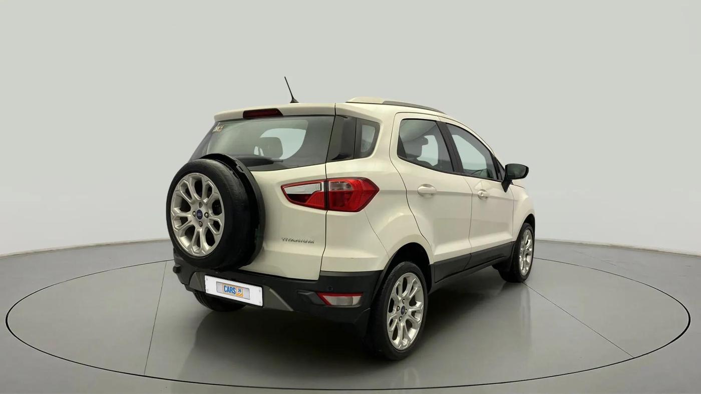2017 Ford Ecosport TITANIUM + 1.5L PETROL AT, Petrol, Automatic, 63,069 km, Right Back Diagonal