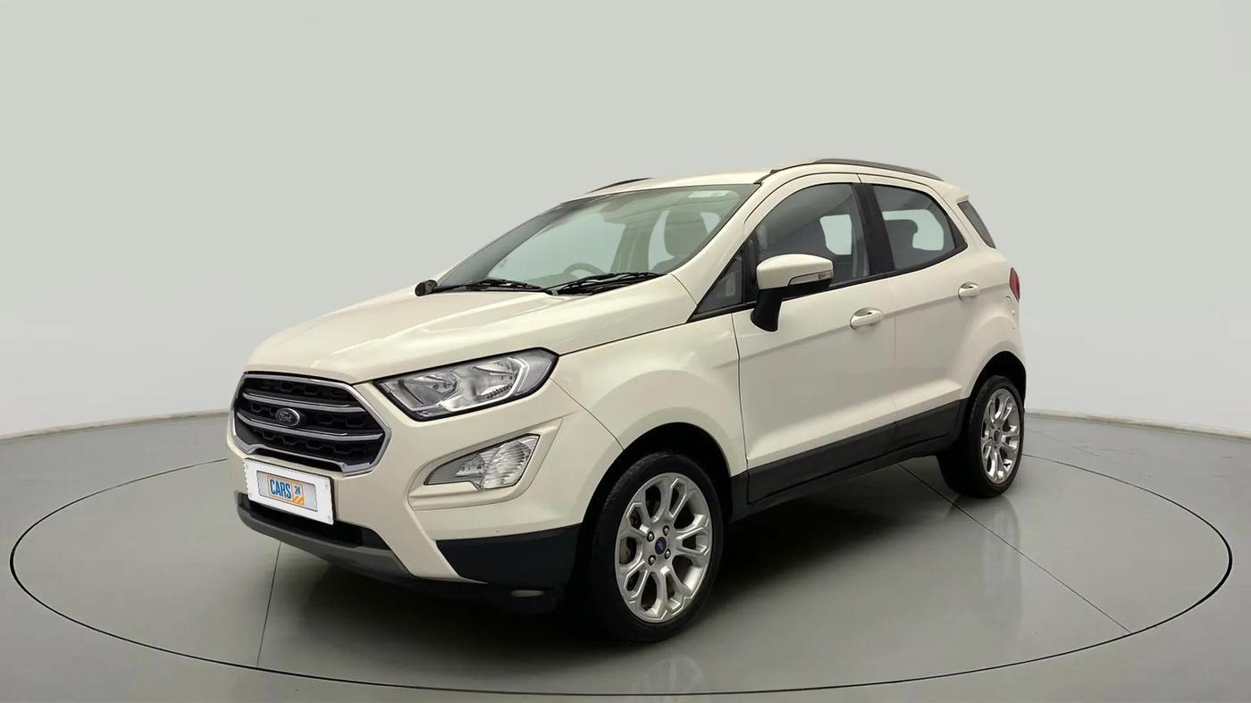 2017 Ford Ecosport TITANIUM + 1.5L PETROL AT, Petrol, Automatic, 63,069 km, Left Front Diagonal