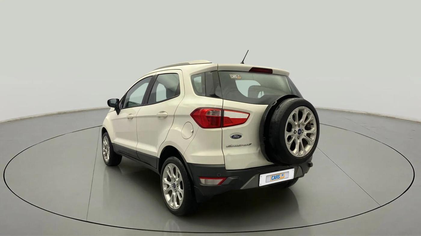 2017 Ford Ecosport TITANIUM + 1.5L PETROL AT, Petrol, Automatic, 63,069 km, Left Back Diagonal