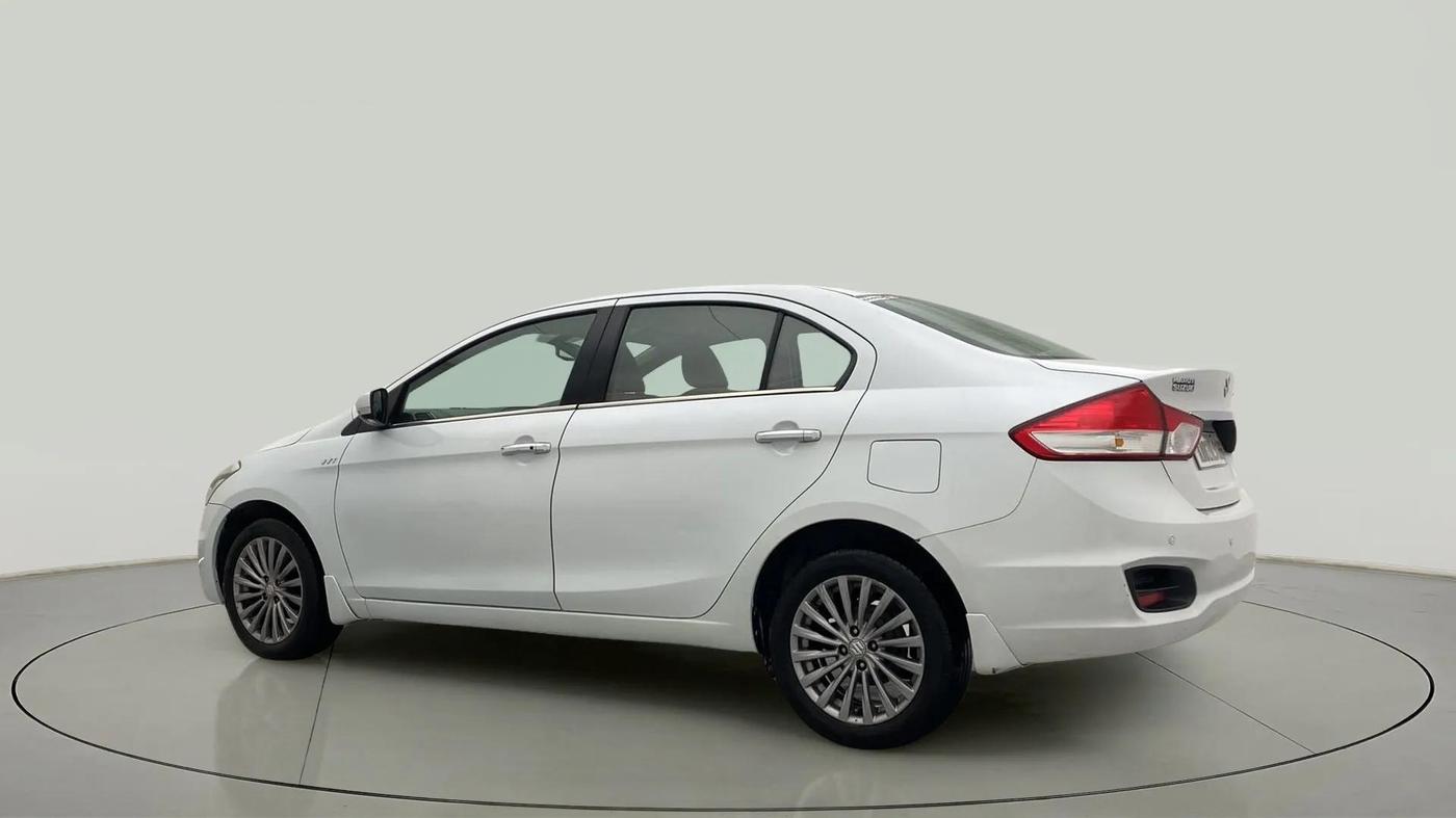 2016 Maruti Ciaz ZXI+ AT, Petrol, Automatic, 95,269 km, Left Back Diagonal