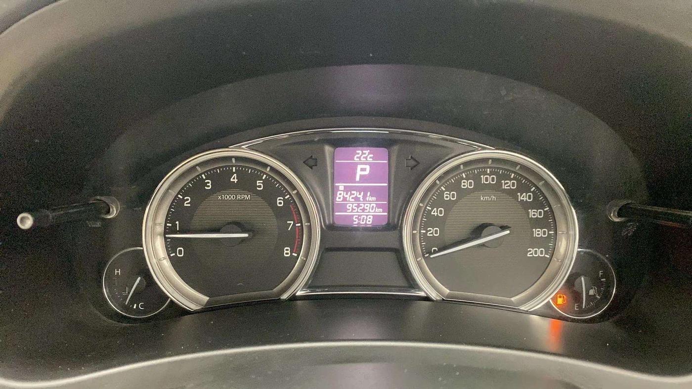2016 Maruti Ciaz ZXI+ AT, Petrol, Automatic, 95,269 km, Odometer Image