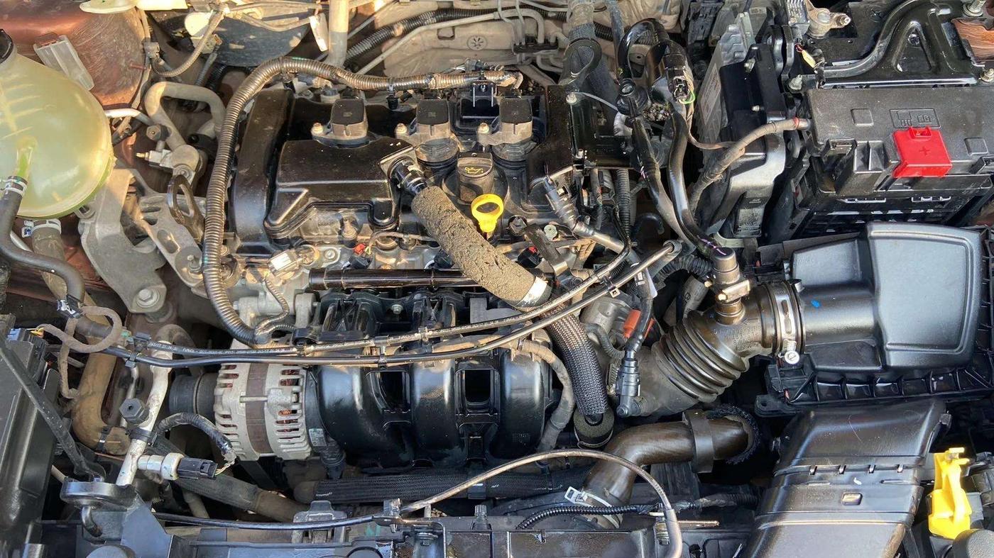 2018 Ford Ecosport TITANIUM + 1.5L PETROL AT, Petrol, Automatic, 64,419 km, Open Bonet