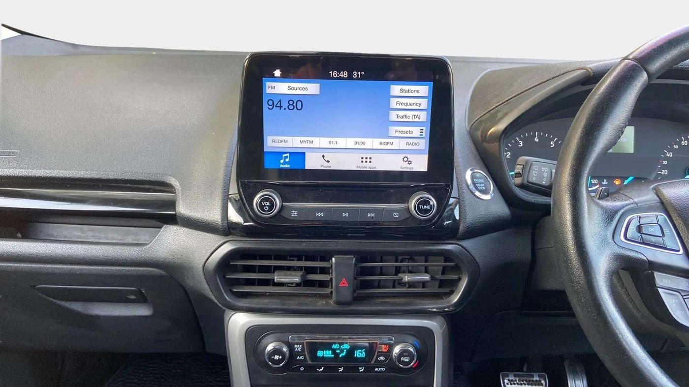 2018 Ford Ecosport TITANIUM + 1.5L PETROL AT, Petrol, Automatic, 64,419 km, Air Conditioner