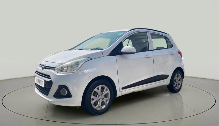 2016 Hyundai Grand i10 SPORTZ 1.2 KAPPA VTVT, CNG, Manual, 99,873 km, Left Front Diagonal