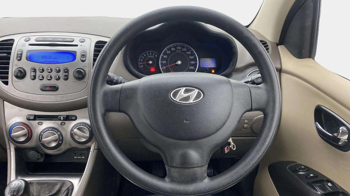 2013 Hyundai i10 SPORTZ 1.2, Petrol, Manual, 81,798 km, Steering Wheel Close Up