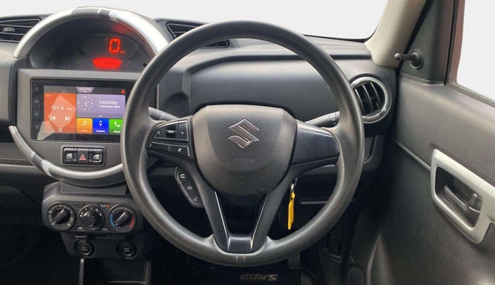 2020 Maruti S PRESSO VXI+, Petrol, Manual, 65,309 km, Steering Wheel Close Up